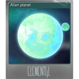 Alien planet (Foil)