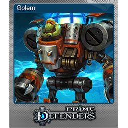 Golem (Foil Trading Card)