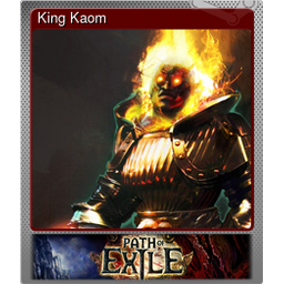 King Kaom (Foil Trading Card)