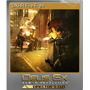 DXHR Fire Fight (Foil)