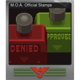 M.O.A. Official Stamps (Foil)