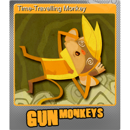 Time-Travelling Monkey (Foil Trading Card)