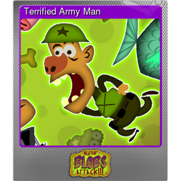 Terrified Army Man (Foil)