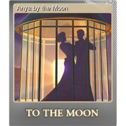 Anya by the Moon (Foil Trading Card)