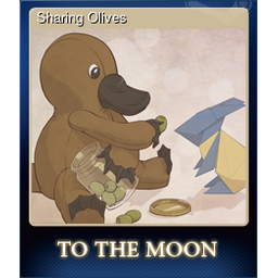Sharing Olives (Trading Card)