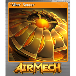 "Alien" Saucer (Foil)