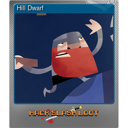 Hill Dwarf (Foil Trading Card)