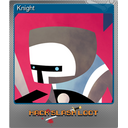 Knight (Foil Trading Card)