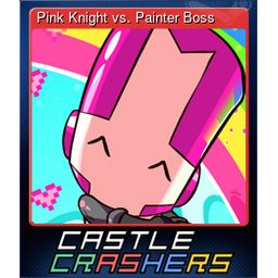 Pink Knight vs. Painter Boss