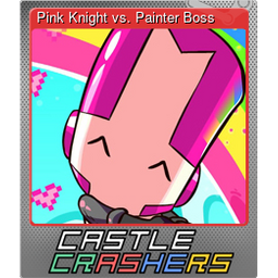 Pink Knight vs. Painter Boss (Foil)