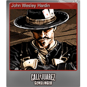 John Wesley Hardin (Foil Trading Card)
