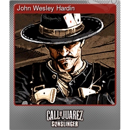 John Wesley Hardin (Foil Trading Card)