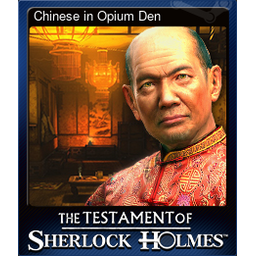 Chinese in Opium Den