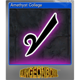 Amethyst College (Foil)