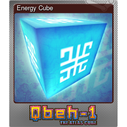 Energy Cube (Foil Trading Card)