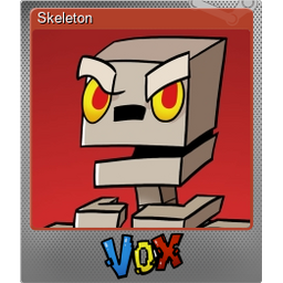 Skeleton (Foil Trading Card)