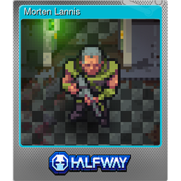 Morten Lannis (Foil Trading Card)