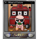 X - Wheel of Fortune (Foil)