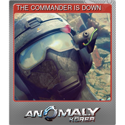 THE COMMANDER IS DOWN (Foil)