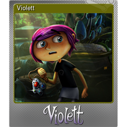 Violett (Foil Trading Card)