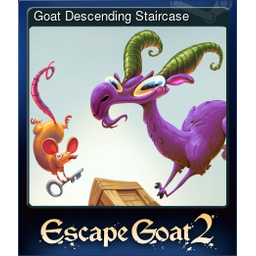 Goat Descending Staircase