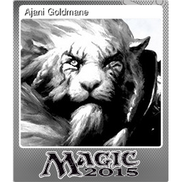 Ajani Goldmane (Foil Trading Card)