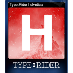 Type:Rider helvetica