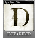 Type:Rider - Didot (Foil)