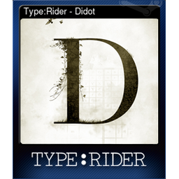 Type:Rider - Didot