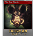 Wild Boar Classic (Foil)
