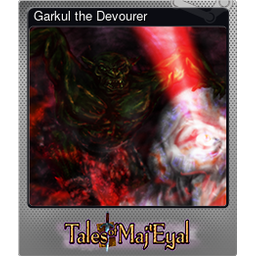 Garkul the Devourer (Foil Trading Card)