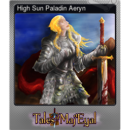 High Sun Paladin Aeryn (Foil Trading Card)