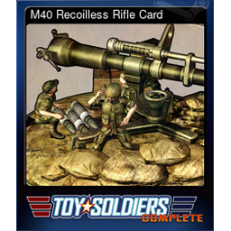 M40 Recoilless Rifle Card