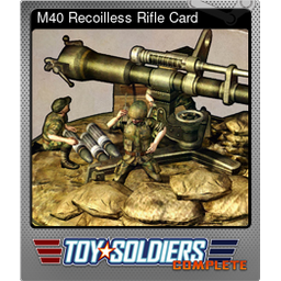 M40 Recoilless Rifle Card (Foil)