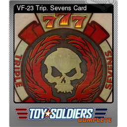 VF-23 Trip. Sevens Card (Foil)