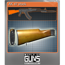 AK 47 stock (Foil)