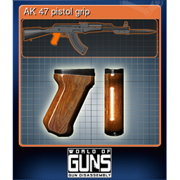 AK 47 pistol grip