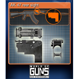 AK 47 rear sight