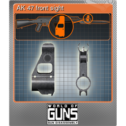AK 47 front sight (Foil)