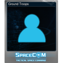 Ground Troops (Foil Trading Card)