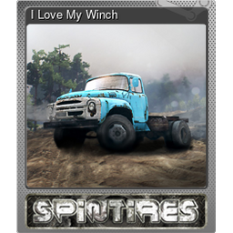 I Love My Winch (Foil)