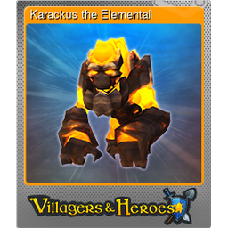 Karackus the Elemental (Foil)