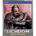 Shax (Foil Trading Card)