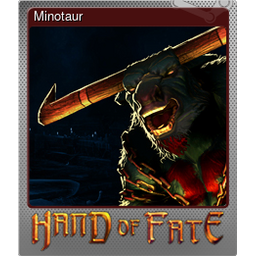 Minotaur (Foil Trading Card)