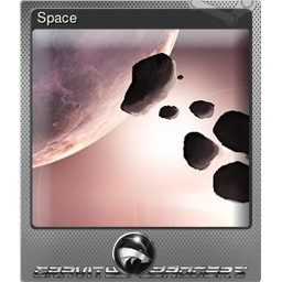 Space (Foil Trading Card)