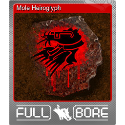 Mole Heiroglyph (Foil)