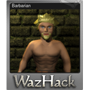 Barbarian (Foil Trading Card)