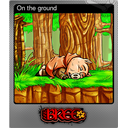 On the ground (Foil)