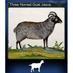 Three Horned Goat Jesus