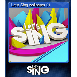 Lets Sing wallpaper 01